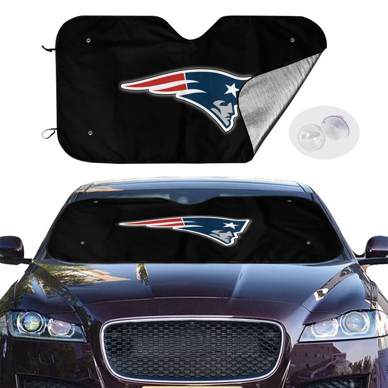 New England Patriots 2 Print suitable for front Car windshield sunshades Car windshield sunshades