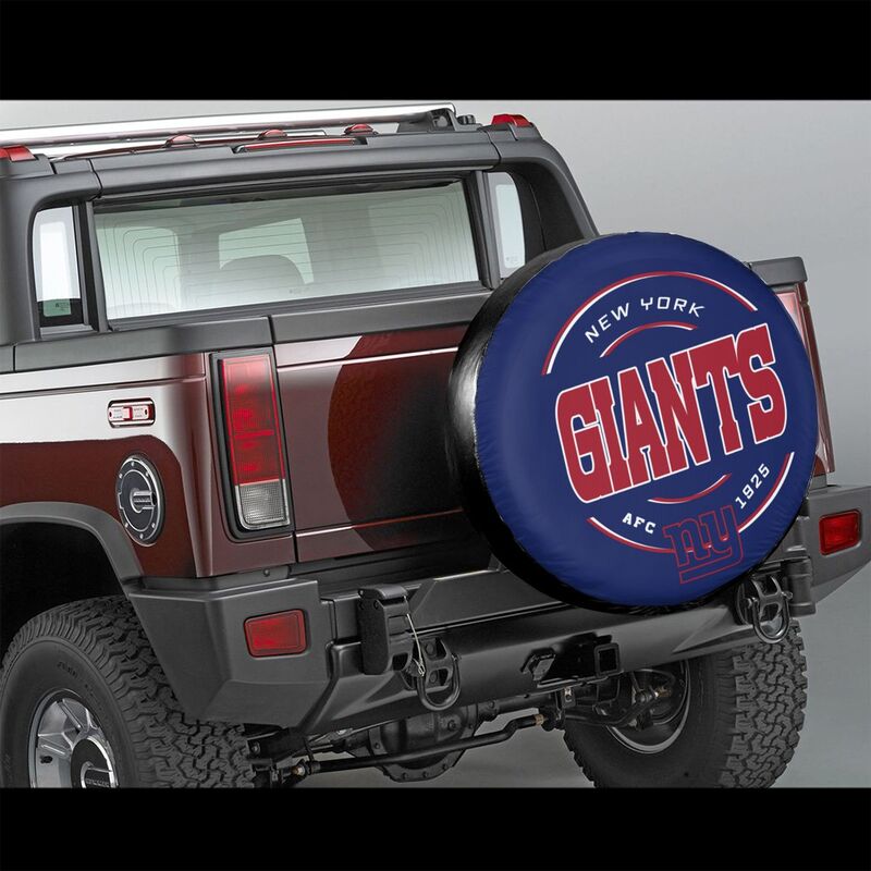 New York Giants Printing car tire protection cover car spare tire dust protection cover