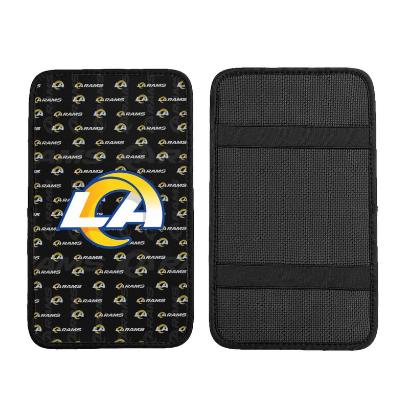 Los Angeles Rams printed Car handrail cushion Personalized car armrest cover