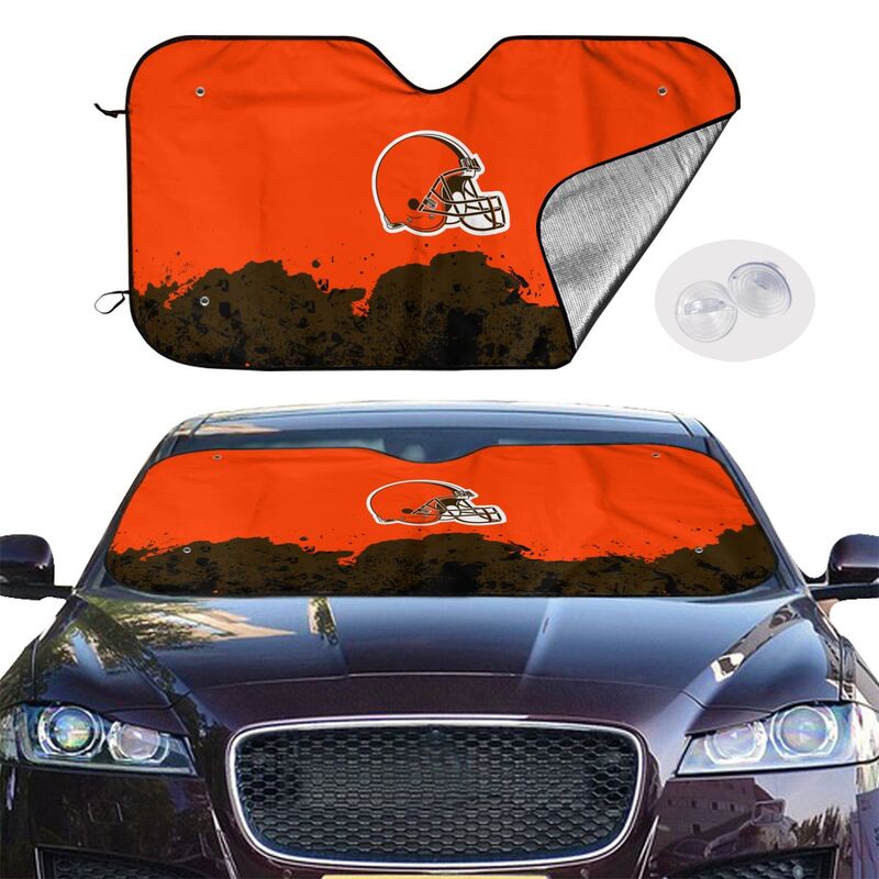 Cleveland Browns Print car front windshield sunshade car windshield sunshade (multi size)