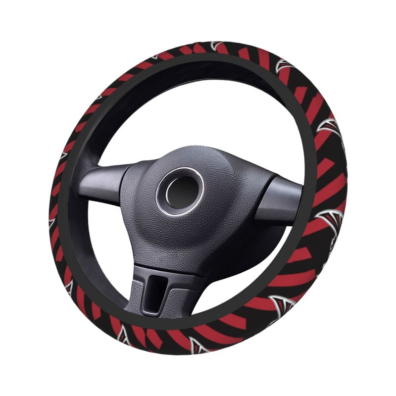 Atlanta Falcons Printed breathable elastic steering wheel cover