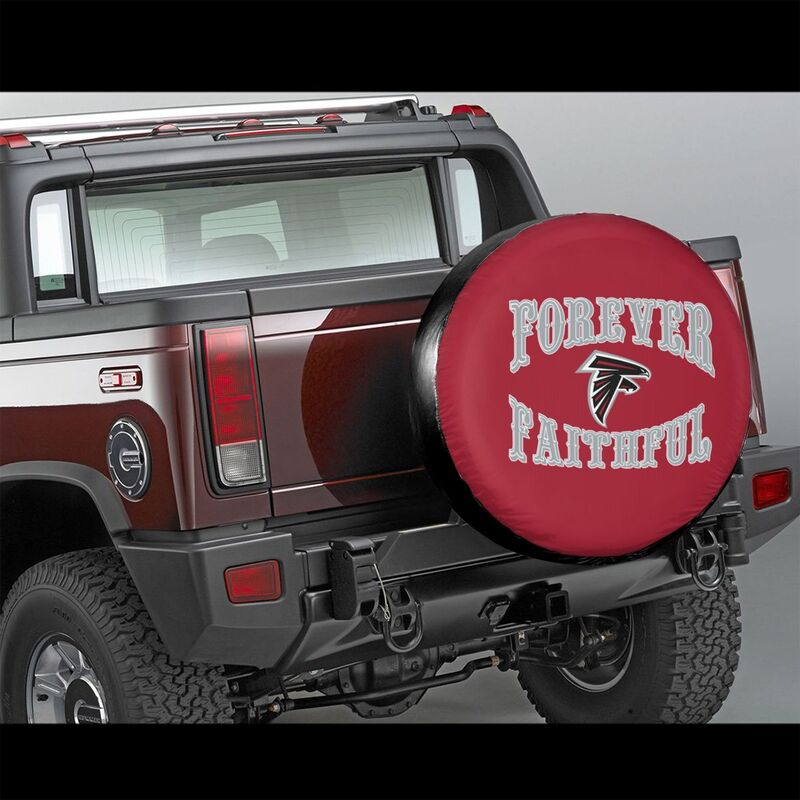 Atlanta Falcons Printing car spare tire dust protection cover tire protection cover