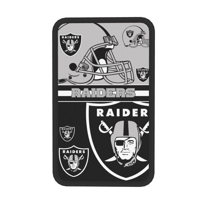 Las Vegas Raiders 2 Print car armrest box cushion armrest protective cover