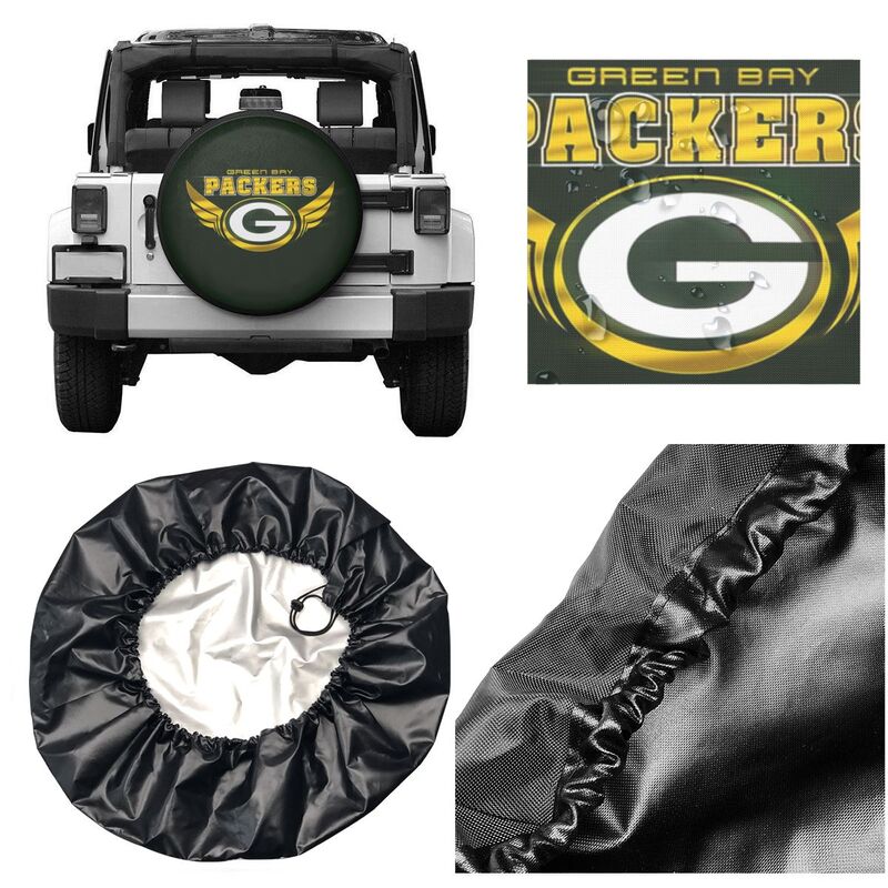 Green Bay Packers 9 Tyre protective cover car dustproof sunscreen tyre protective cover