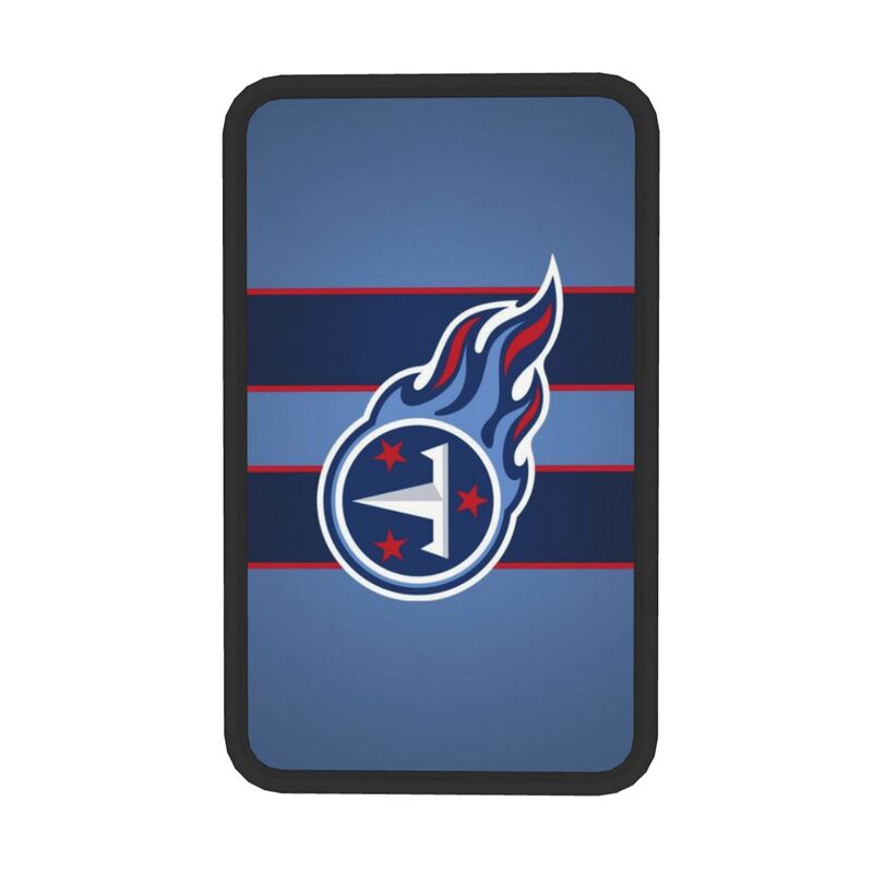 Car armrest box pad Tennessee Titans7 Printed central armrest box pad anti slip pad