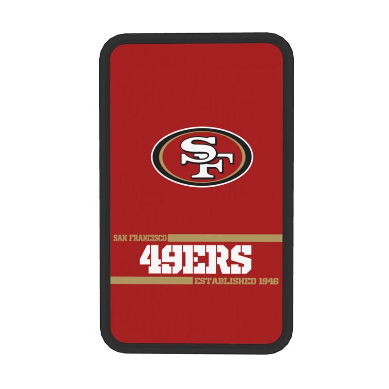 San Francisco 49ers Printed car armrest box pad Protective pad