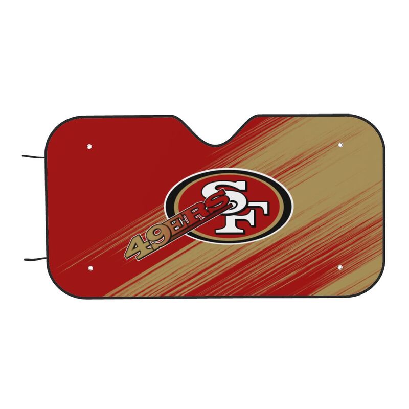 San Francisco 49ers Print car windshield sunshade panel car windshield sunshade cover multiple sizes