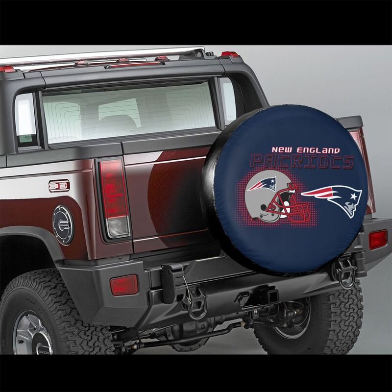 New England Patriots Print car tire protection cover car spare tire dust protection covers
