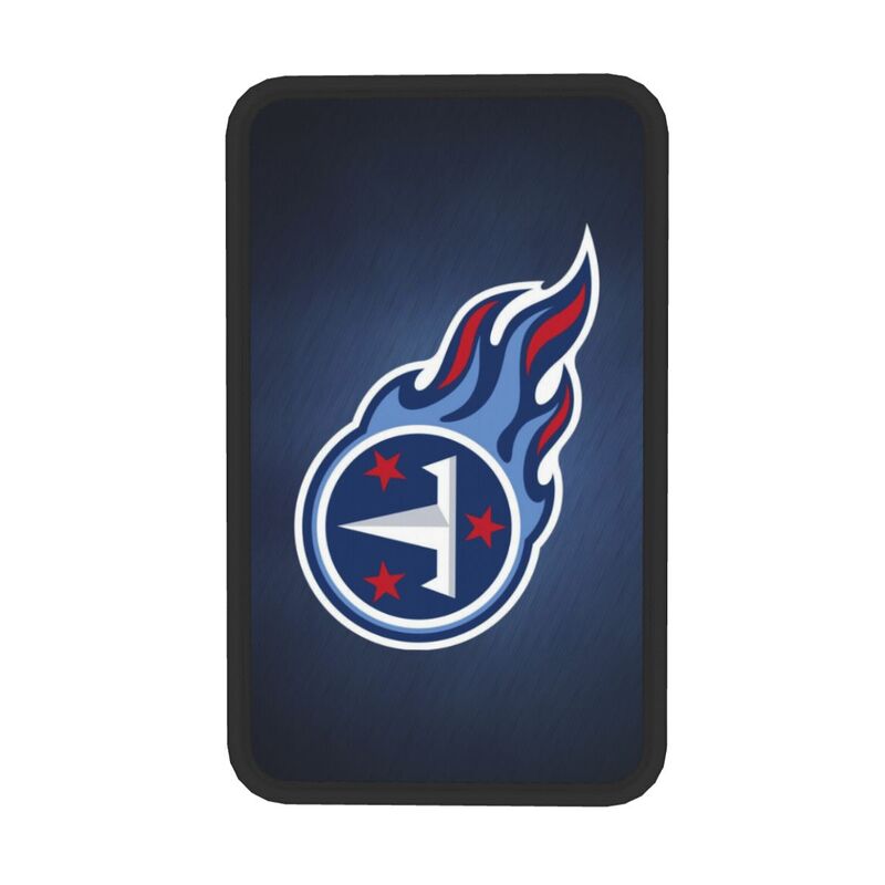 Car armrest box pad Tennessee Titans6 Printed central armrest box pad anti slip pad