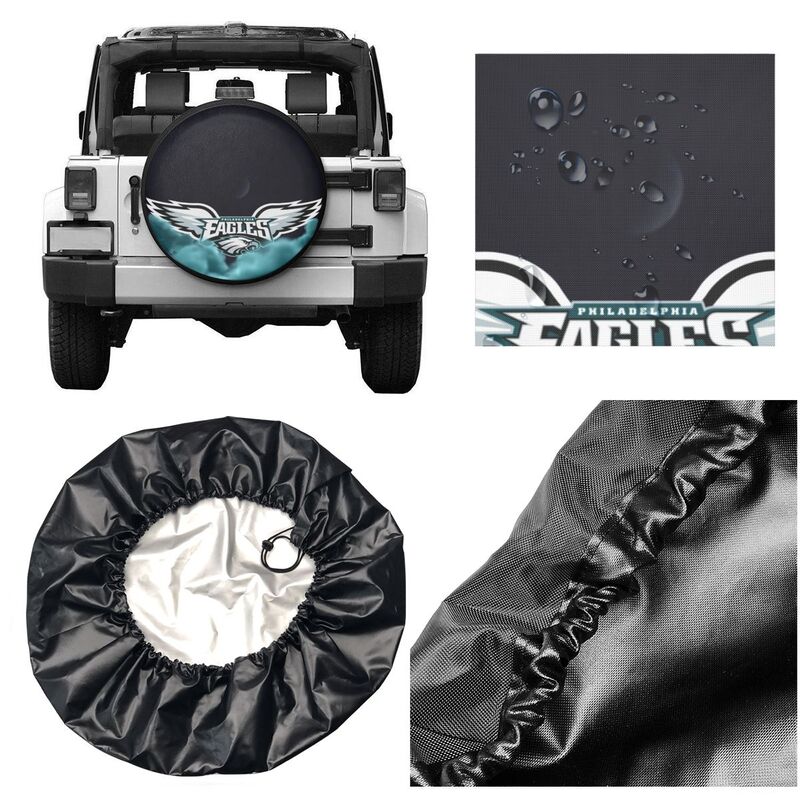 Philadelphia Eagles Tyre protective cover car dustproof sunscreen tyre protective cover