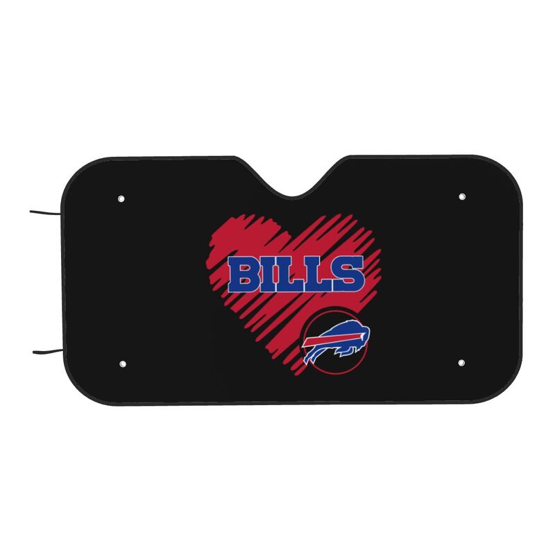 Buffalo Bills Printing is suitable car front windshield sunshades Car windshield sunshades