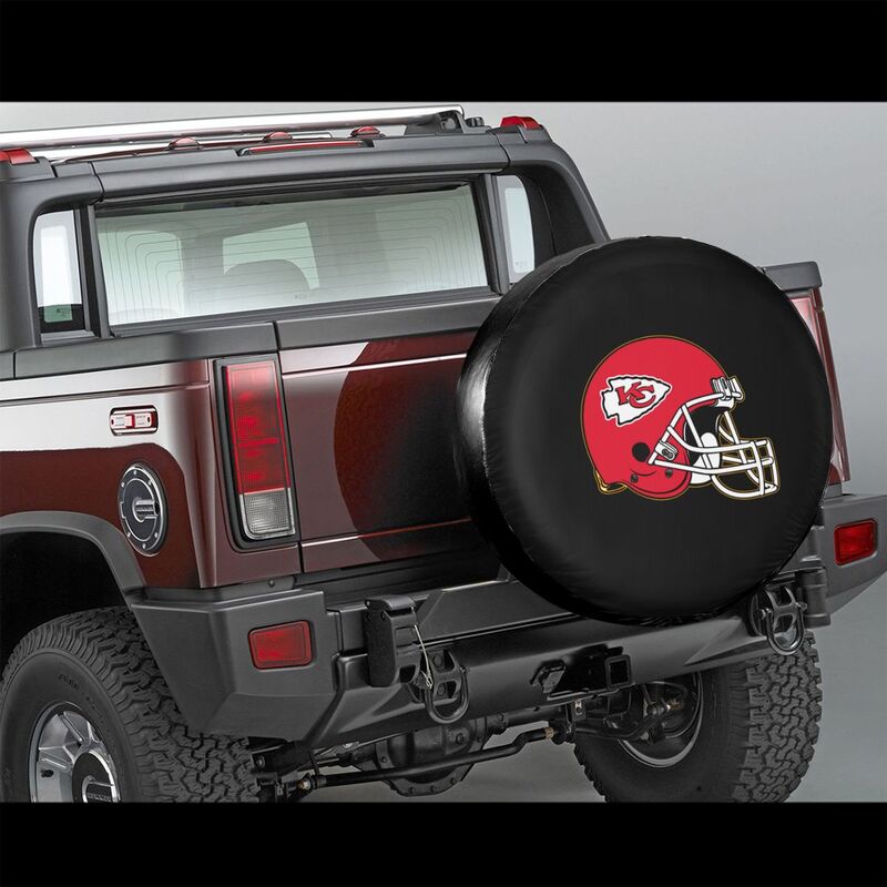 Kansas City Chiefs Printing tire protection covers car sun protection tire protection cover