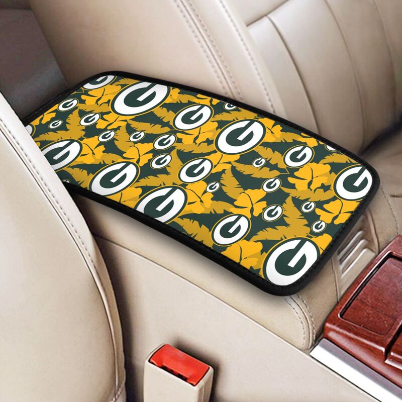 Green Bay Packers printing Center console armrest pad car armrest protective cover car