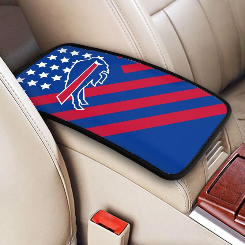 Buffalo Bills Printed car armrest box pad elbow protection pad