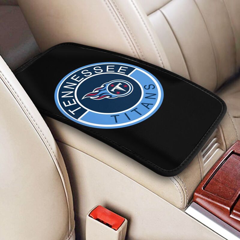 Tennessee Titans print car armrest protective cover Car center console armrest pad