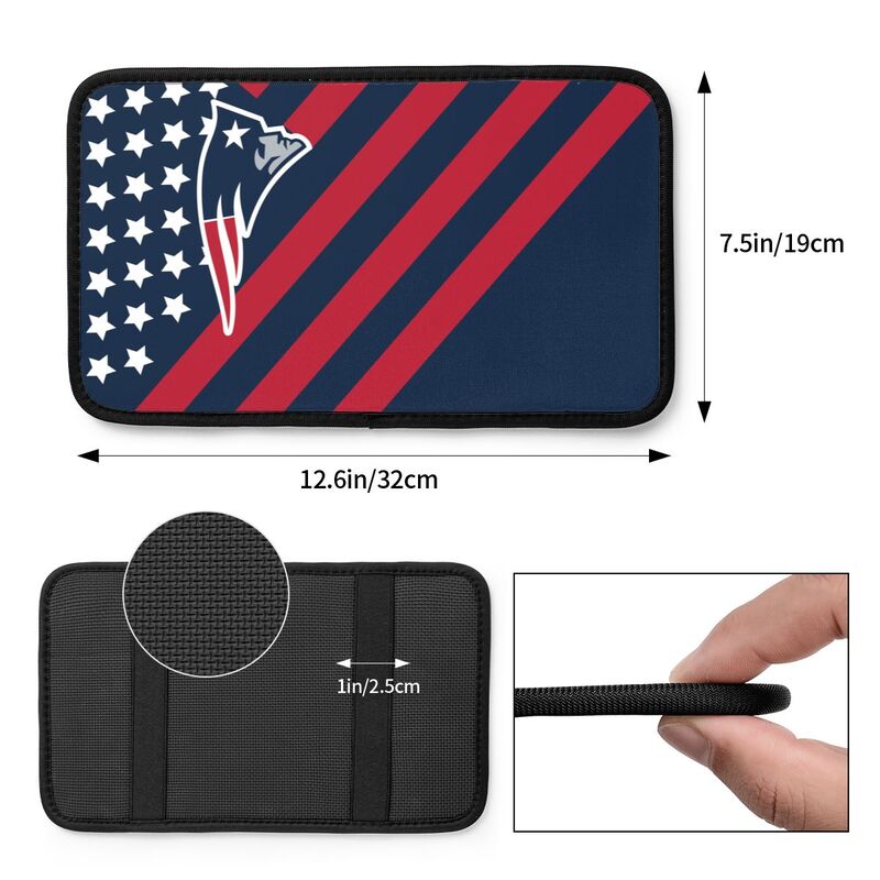 New England Patriots Protective pad for armrest box of printing vehicle