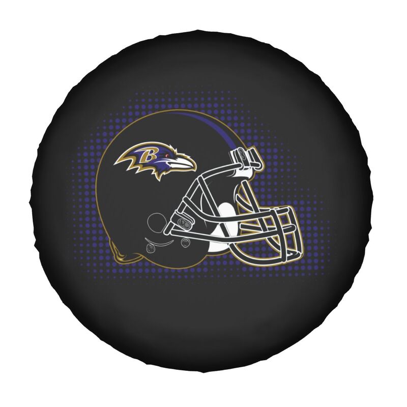 Baltimore Ravens Printing tire protection covers car sun protection tire protection cover
