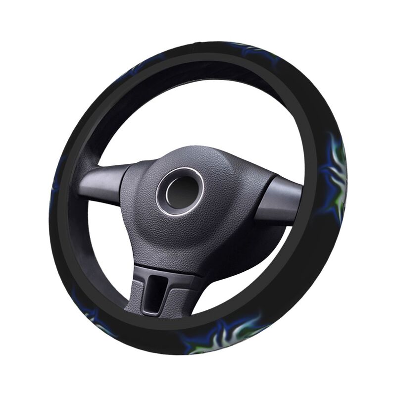 Seattle Seahawks 1 Printed car anti-skid cover elastic steering wheel cover