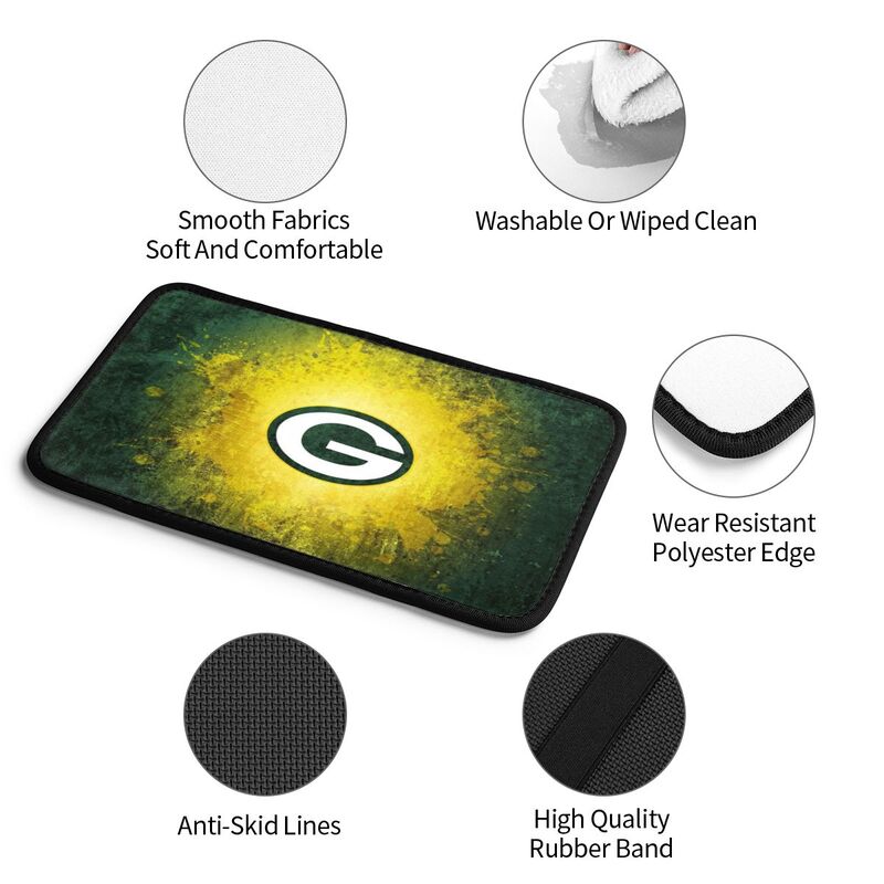 Green Bay Packers2 Protective pad for armrest box of printing vehicle