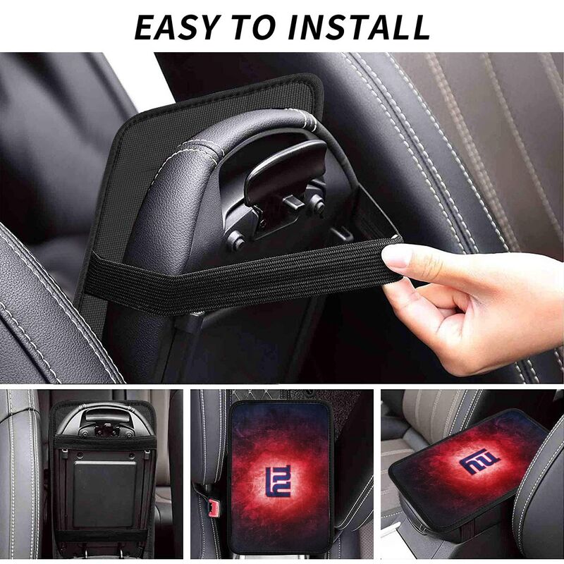 New York Giants1 Printed car armrest box pad anti-abrasion pad