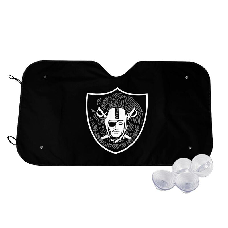 Las Vegas Raiders 2 Printed multi size front windshield sunshade car windshield sunshade