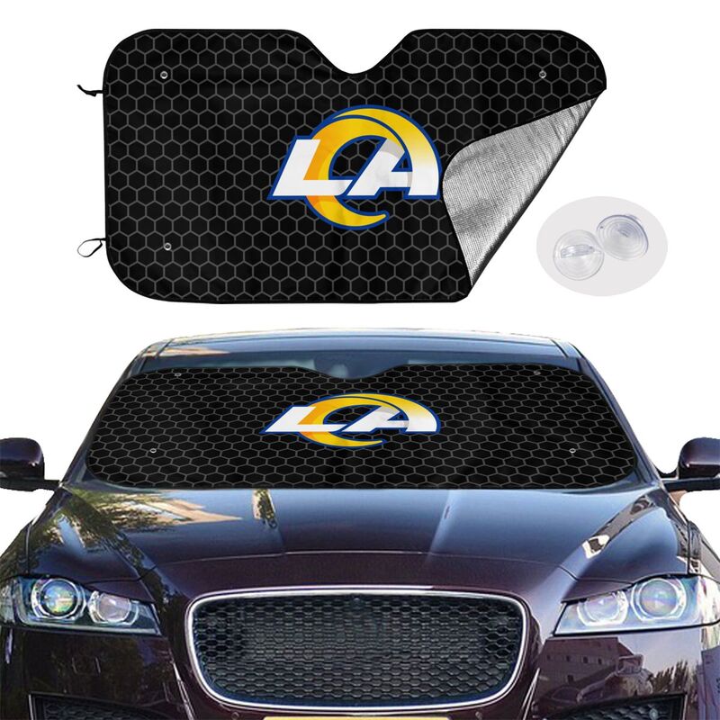 Los Angeles Rams 4 Printed is suitable front Car windshield sunshades Car windshield sunshades