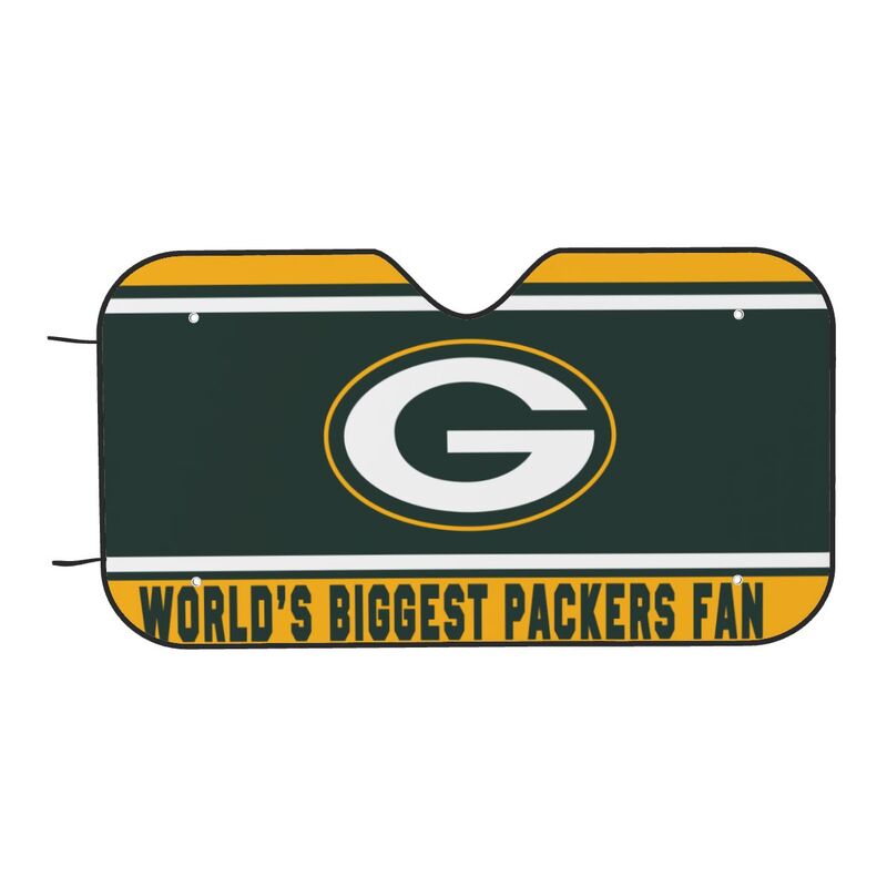 Green Bay Packers Printing is suitable for car front windshield sunshades Car windshield sunshades