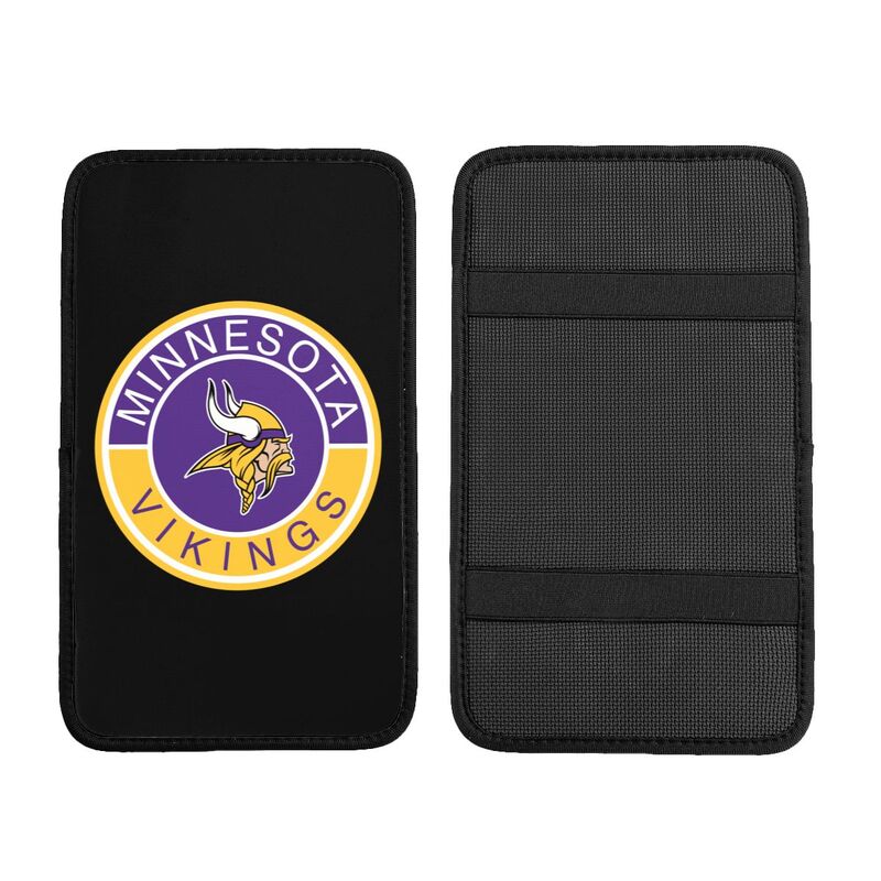 Minnesota Vikings print car armrest protective cover Car center console armrest pad