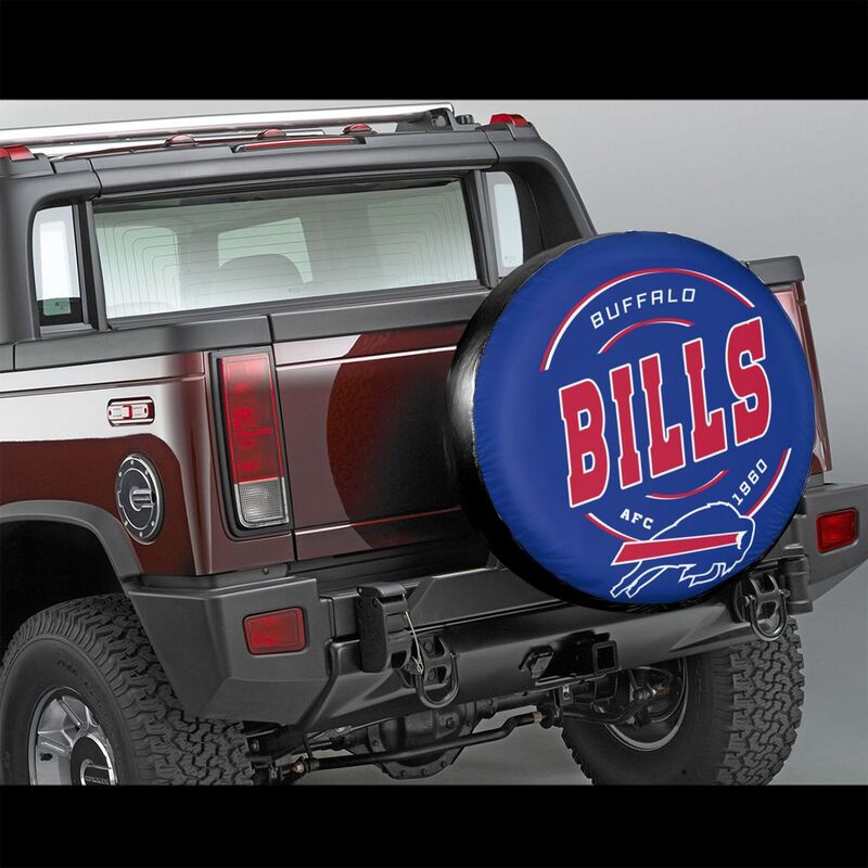 Buffalo Bills Printing car tire protection cover car spare tire dust protection cover