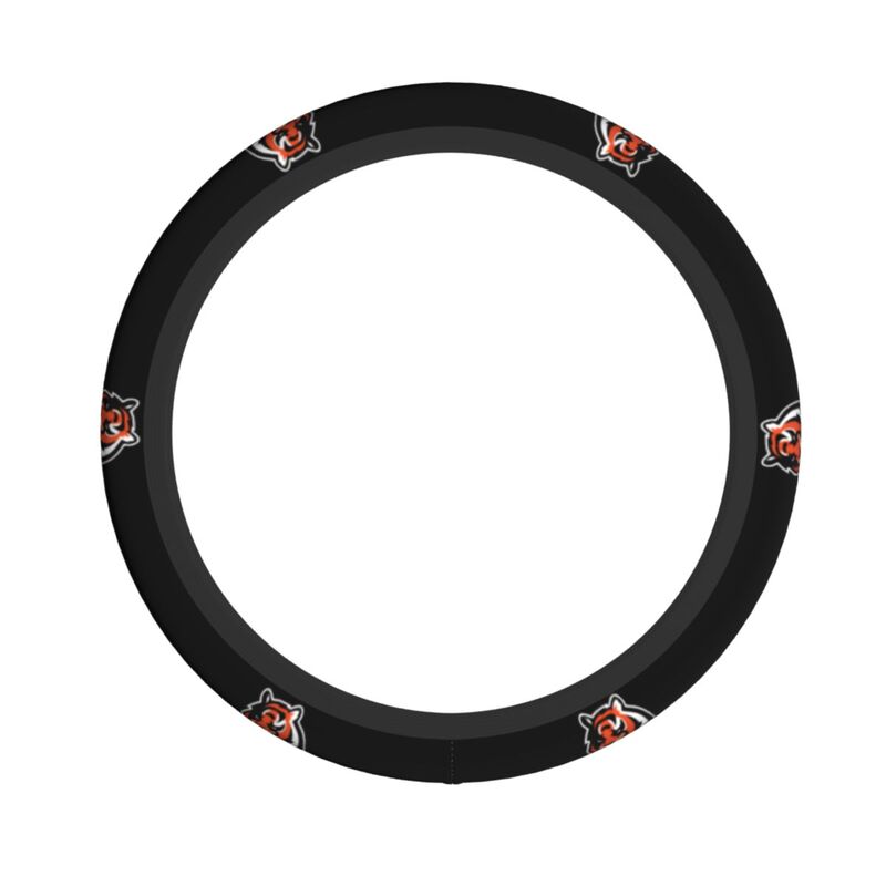 Cincinnati Bengals 1 Printed breathable elastic steering wheel cover anti slip cover