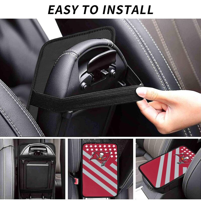 Tampa Bay Buccaneers Protective pad for armrest box of printing vehicle