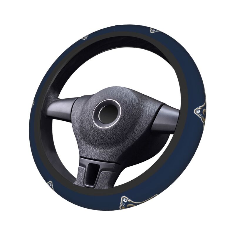 Los Angeles Rams Printed breathable elastic steering wheel cover anti slip cover