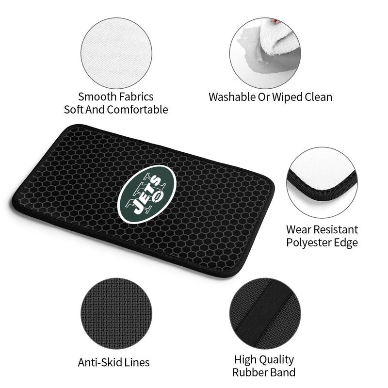 New York Jets Printed protective pad for car armrest box