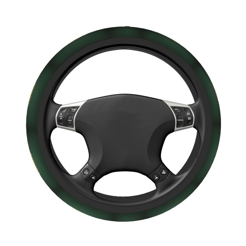 Green Bay Packers Printed breathable anti slip cover elastic steering wheel cover