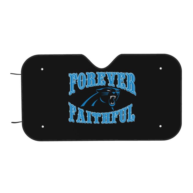 Carolina Panthers Printing car multi size front windshield sunshade car windshield sunshade