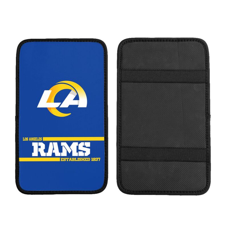 Los Angeles Rams Printed car armrest box pad Protective pad