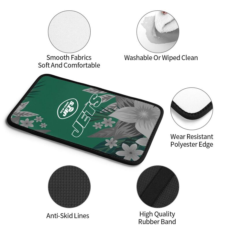 New York Jets Car armrest box protective cover car center console armrest pad