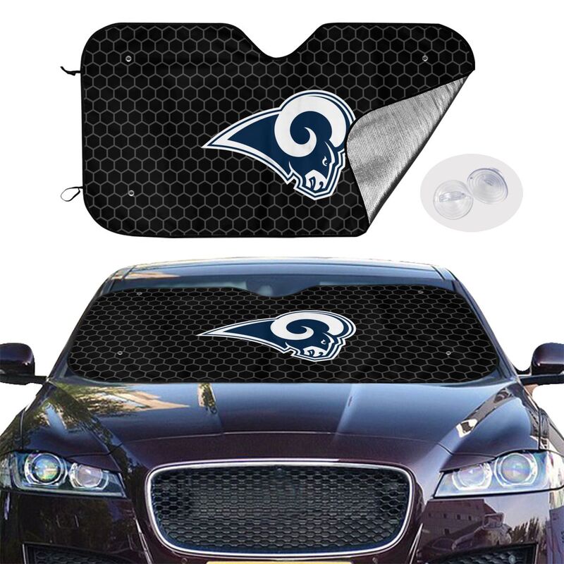 Los Angeles Rams Printed is suitable front Car windshield sunshades Car windshield sunshades
