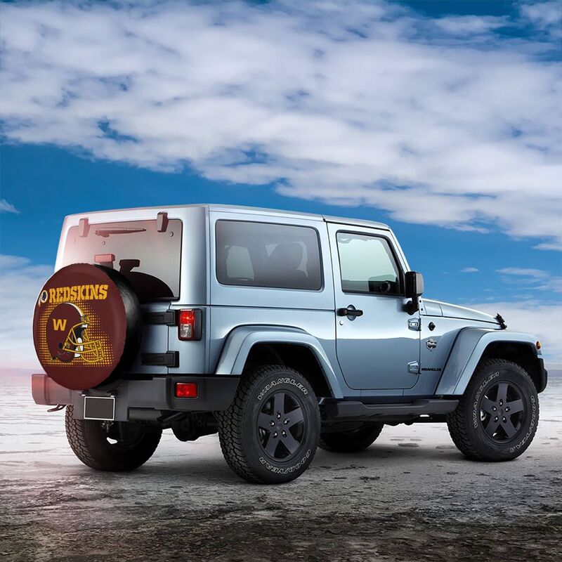 Washington Redskins Printed tire protection cover car sun protection tire protection cover