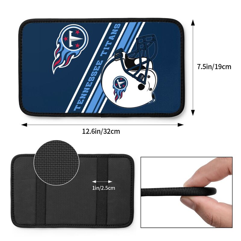 Tennessee Titans Print armrest protective cover car armrest box cushion
