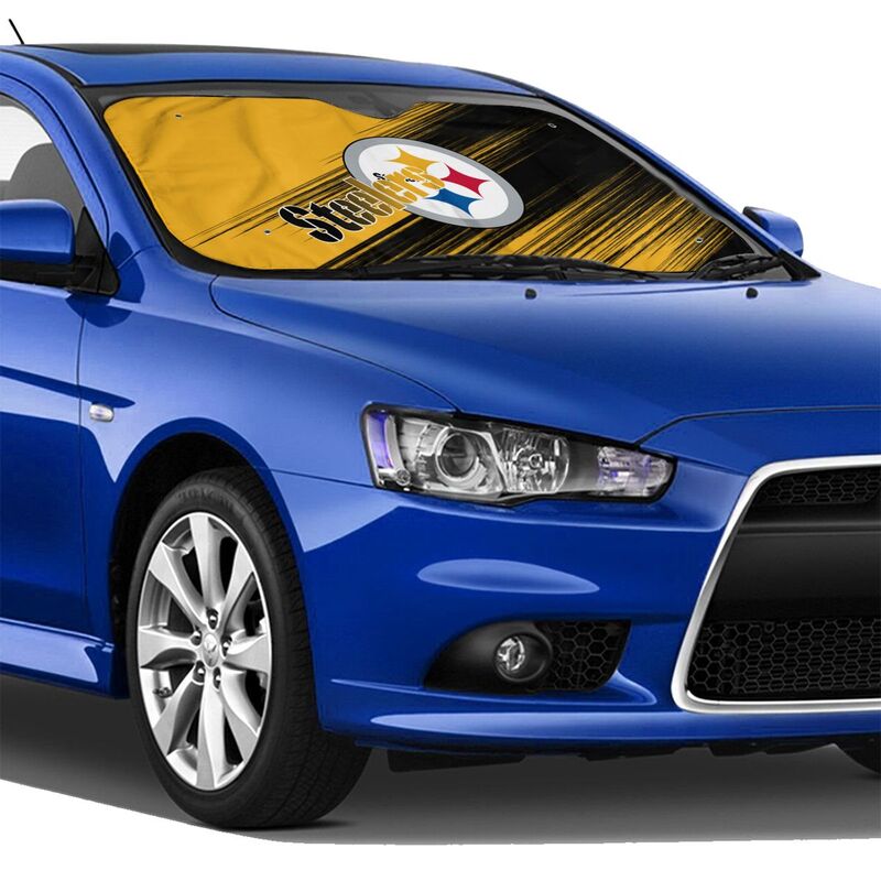 Pittsburgh Steelers Print car windshield sunshade panel car windshield sunshade cover multiple sizes