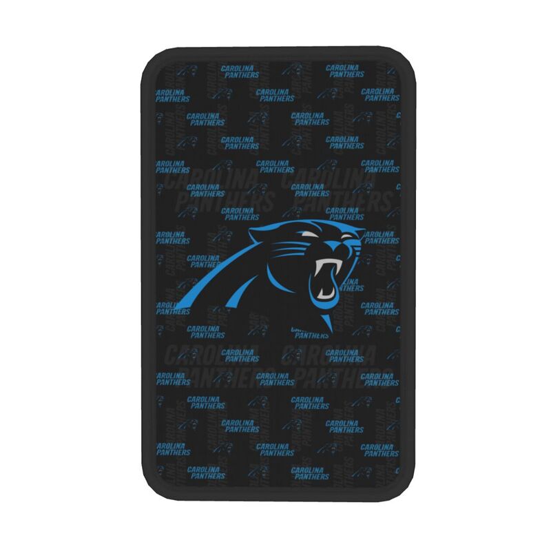 Carolina Panthers printed Car handrail cushion Personalized car armrest cover