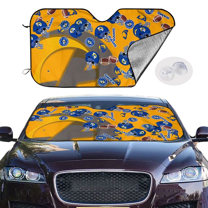 Los Angeles Rams Print multiple sizes car windshield sunshade panel car windshield sunshade cover