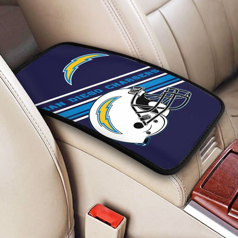 San Diego Chargers Print armrest protective cover car armrest box cushion