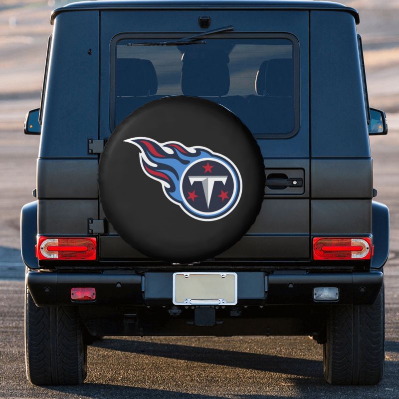 Tennessee Titans Car tire protective cover waterproof and dustproof tire cover