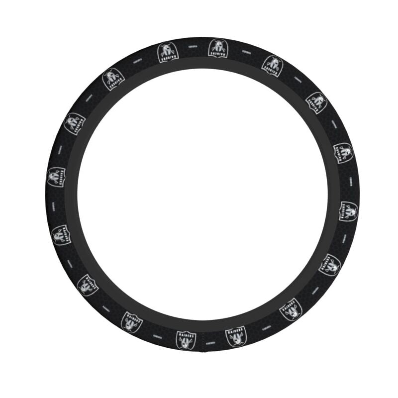 Las Vegas Raiders 1 Printed car anti-skid cover elastic steering wheel cover