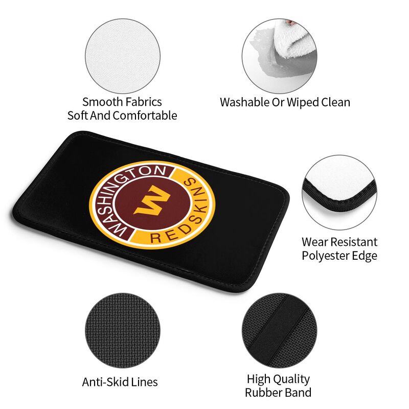 Washington Redskins print car armrest protective cover Car center console armrest pad