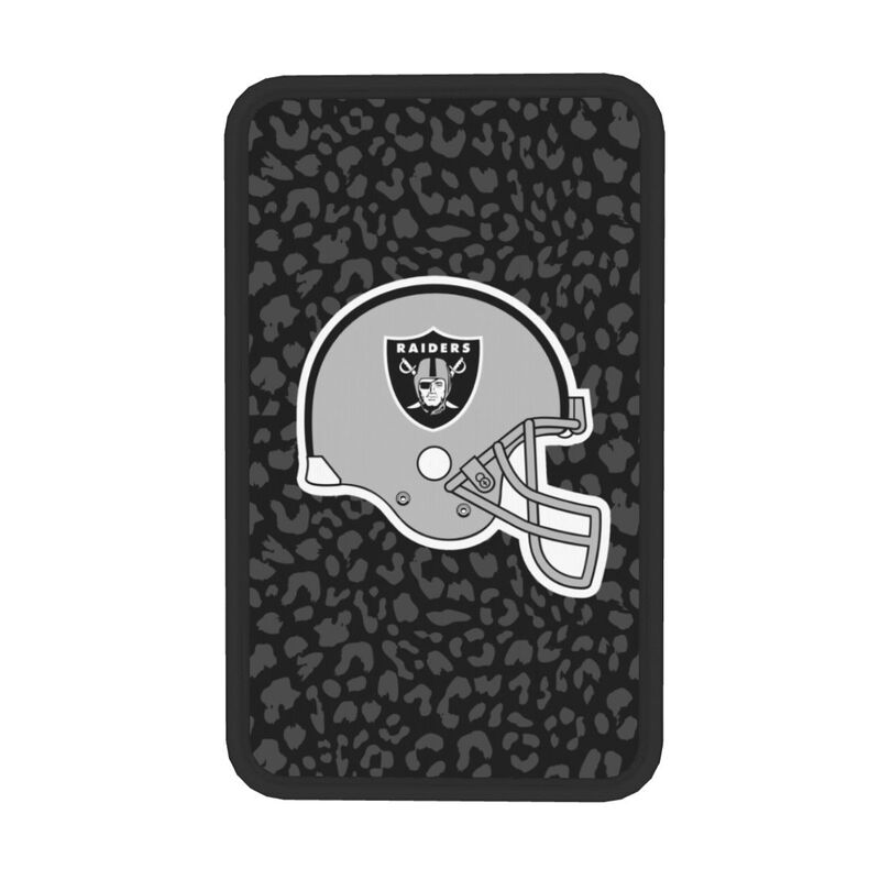 Las Vegas Raiders print Car handrail box cushion Personalized car armrest cover