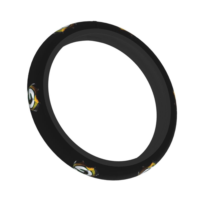 Green Bay Packers 4 Printed breathable elastic steering wheel cover anti slip cover