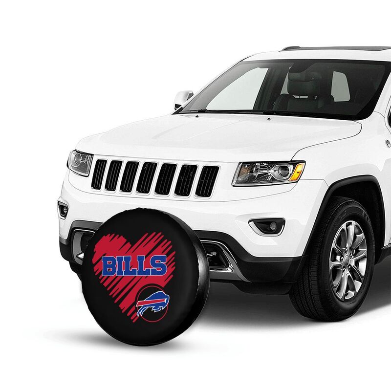 Buffalo Bills Printed car spare tire dust protection cover tire protection cover
